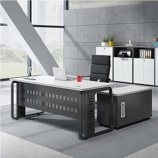 Beijing boss table manager desk chair combination of large-scale table single table atmospheric commercial use