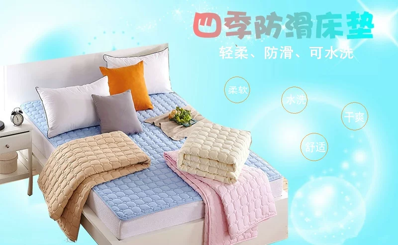 0.9m mùa hè mỏng nước nệm 1,2 sinh viên Ký túc xá trượt pad Simmons bảo vệ pad 1.5 - Nệm