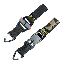 Zone 7 Tactical multi-purpose triangle quick-release buckle belt quick-release single point hook survival keychain EDC