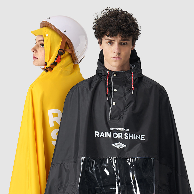 (new) calf electric custom universal raincoat UQi MQiL Four seasons niulife light to contain rain cape-Taobao