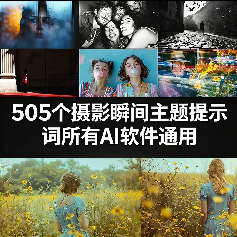 505 Photography Moments, Artificial Intelligence Art Prompts, Ai Prompts, Ai-Generated Image Description Words, Mj Hot Words 505 Photography Moments, Artificial Intelligence Art Prompts, Ai Prompts, Ai-Generated Image Description Words, Mj Hot Words