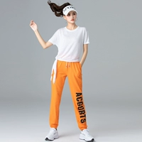 Хлопковые желтые штаны, со снежинками