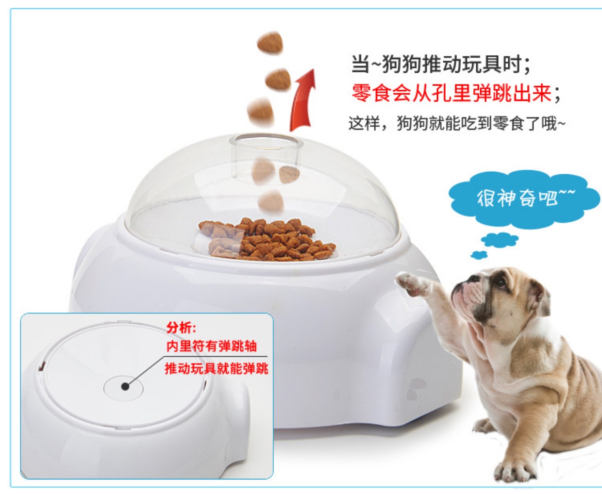 Pet sóc chó đồ chơi mèo tự động giáo dục đồ chơi cắn thức ăn bóng bông vàng đồ chơi chó mèo