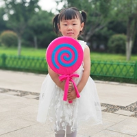 25 см Red Red Plush Lollipop