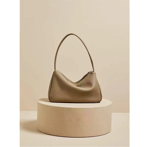 Кожаная летняя портативная сумка на одно плечо, французский стиль, из натуральной кожи