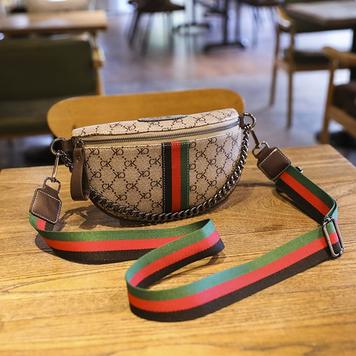 Летняя поясная сумка, сумка на одно плечо, нагрудная сумка, универсальная небольшая сумка, из натуральной кожи, коллекция 2023, премиум класс