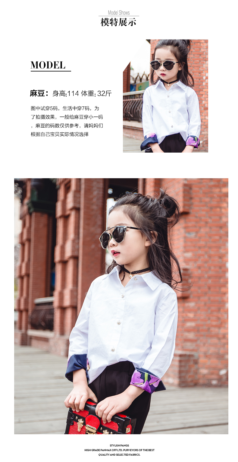 Chemise fille à manche longue - Ref 2084681 Image 18