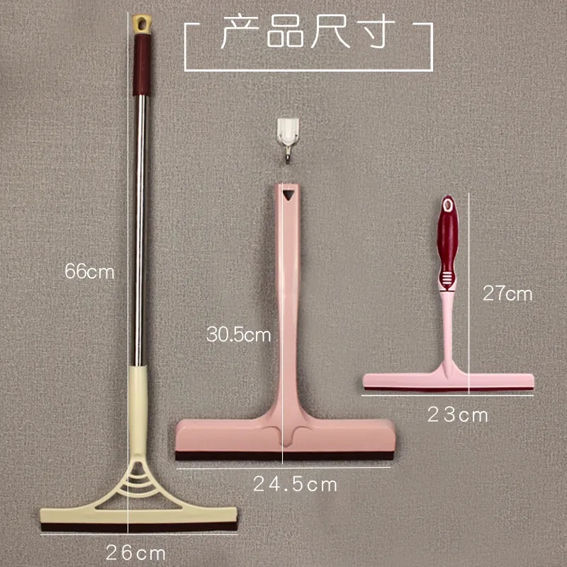 Squeegee for Countertops, Bathroom, Kitchen, Small Scraper, Silicone Scraper, Glass Cleaner, Mirror Window Cleaning Tool, Window Squeegee