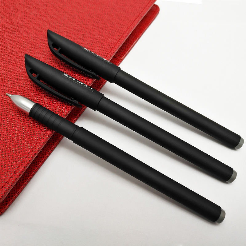 Listen Yuxuan-5360 gel pen office finance water-based Pen frosted pen student test signature special pen writing smooth grip comfortable quick-drying pen 0 5MM bullet head wholesale Guangzhou delivery