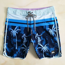 Summer mens quick-drying beach pants casual shorts fitness sports loose thin five-point pants surf diving pants