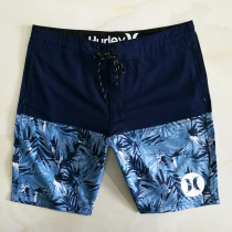 Hurley quick-drying beach pants Original single mens large size seaside surf shorts can be in the water flower pants multi-color optional