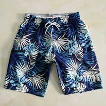 Sports shorts mens beach pants loose quick-drying casual pants summer pants seaside vacation trip can get into the water shorts