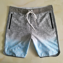 Lang Mei poetry quick-drying beach mens pants large size seaside surf shorts Hot spring swimming trunks Fitness competition pants five-point pants