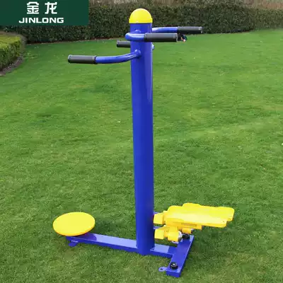 Jinlong outdoor outdoor fitness equipment middle-aged and elderly people stepping and twisting waist stepping machine Community Park Square path