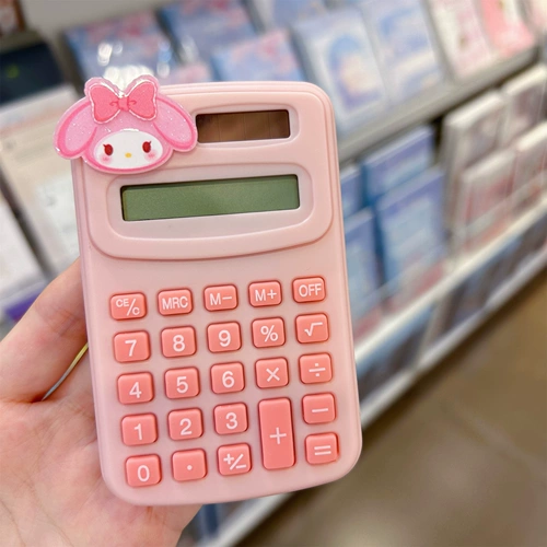 Семейство Санрио Джейд Гоу собака Симпатичный кальтон калькулятор Коломам Патто Дог портативные портальные компьютеры