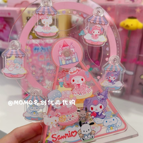 Sanrio, колесо обозрения, игрушка, милая кукла