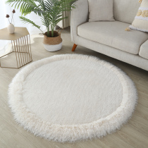 Living Room Tea Table Round Thickened Soundproofing Sports Yoga Mat Fitness Carpet Nets Red Live Background Photo Short