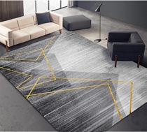 Upgrade Thickened washed Living room Tea Table Carpet Bedroom Bedside Carpet Minimalist modern Nordic style patterned ground mat