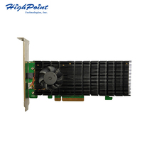 HighPoint rocket SSD7202M 2NVMe array card PCIe3 0x8 support RAID0 1 starting