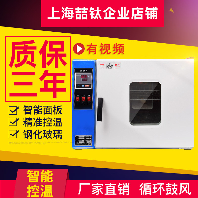 Industrial Small Oven Electric Hot Thermostatic Blast Drying Cabinet High Temperature Oven Laboratory Stainless Steel Intelligent Drying Case