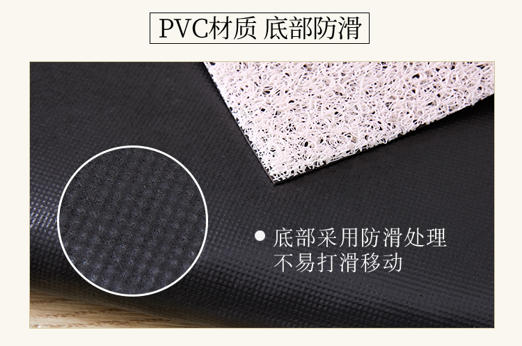 Thảm lụa lục địa có thể cắt PVC bauxite vào cửa của sảnh vào cửa ra vào - Thảm sàn thảm đá chùi chân