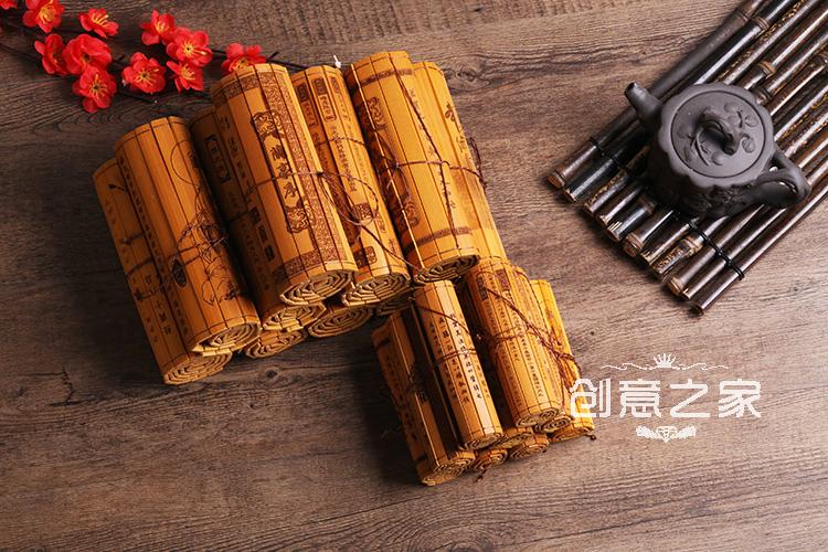 Lan Ting Xu Tre Slips Rules Trà ngọc bích ảnh đạo cụ Mater Medica Phong cách chụp ảnh Trung Quốc - Trang trí nội thất đồ dcor giá rẻ