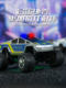 New Energy Tesla Alloy Police Car Boy Full Scale High Speed Racing Bigfoot Monster Pickup Truck Model Toy