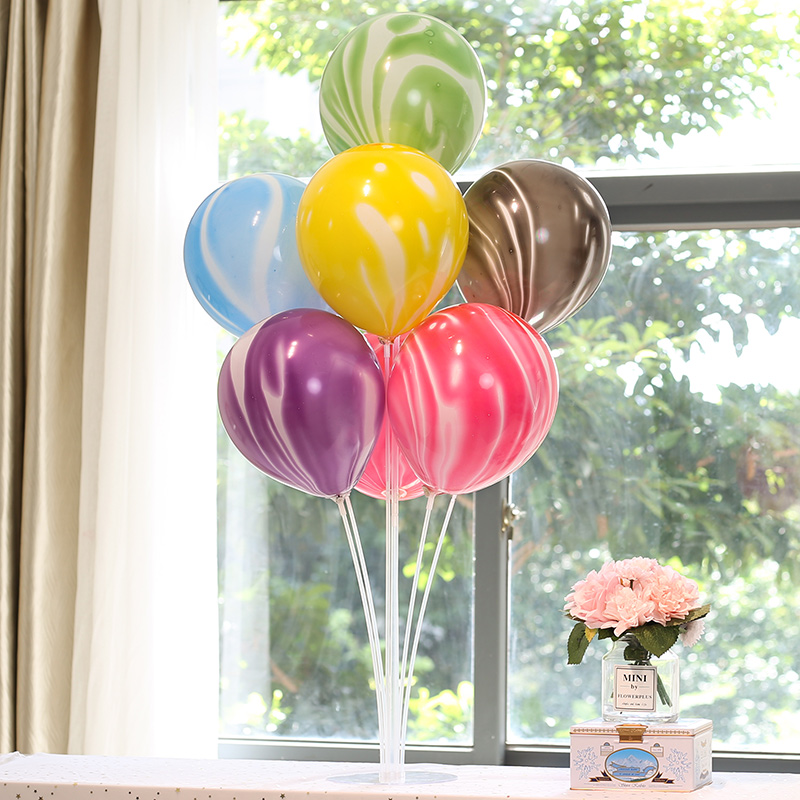 Christmas Day decorative balloon table floating bar KTV party mall counter scene layout Christmas tree Old Man balloon