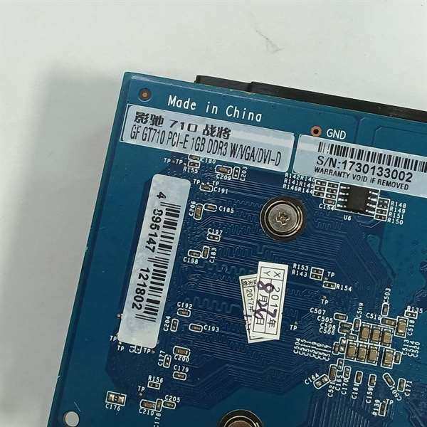 Repairable Galaxy 710 Warrior Gf Gt710 Pci-E 1Gb