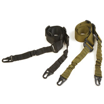 Double-point mission rope multi-function strap oblique span belt tactical belt outdoor field equipment S belt seat belt elasticity