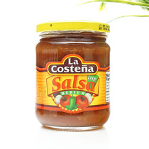 2 bottles: Le Koutai casual sauce (medium spicy) chili sauce corn chips sauce imported from Mexico