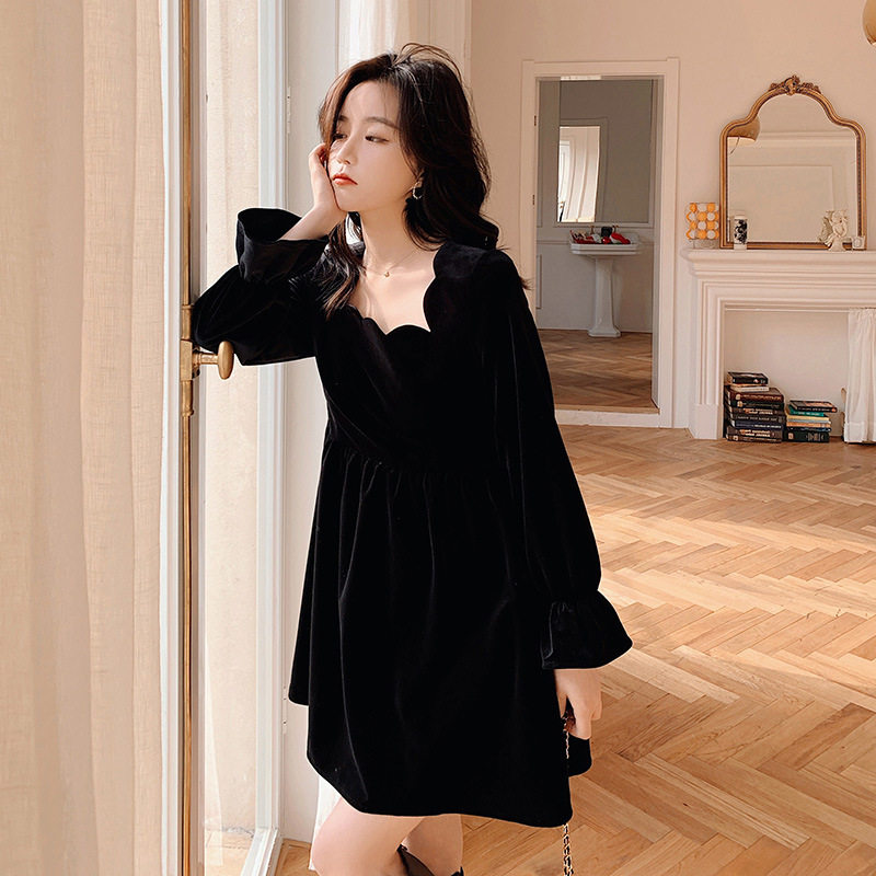 Pregnant women spring suit net red fashion blouse maternity dress spring and autumn new skirt long sleeve dress