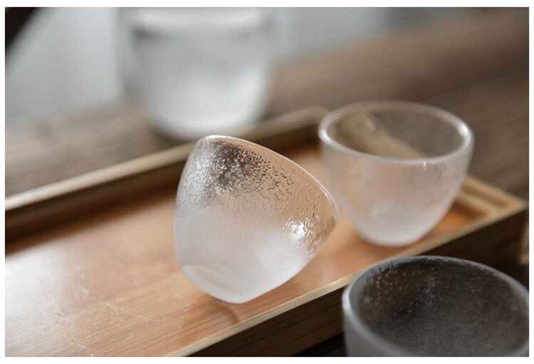 Ликер Cup 家用云雾玻璃小酒杯白酒杯酒壶酒盅小号一口杯烈酒杯日式酒具套装 Xin ya