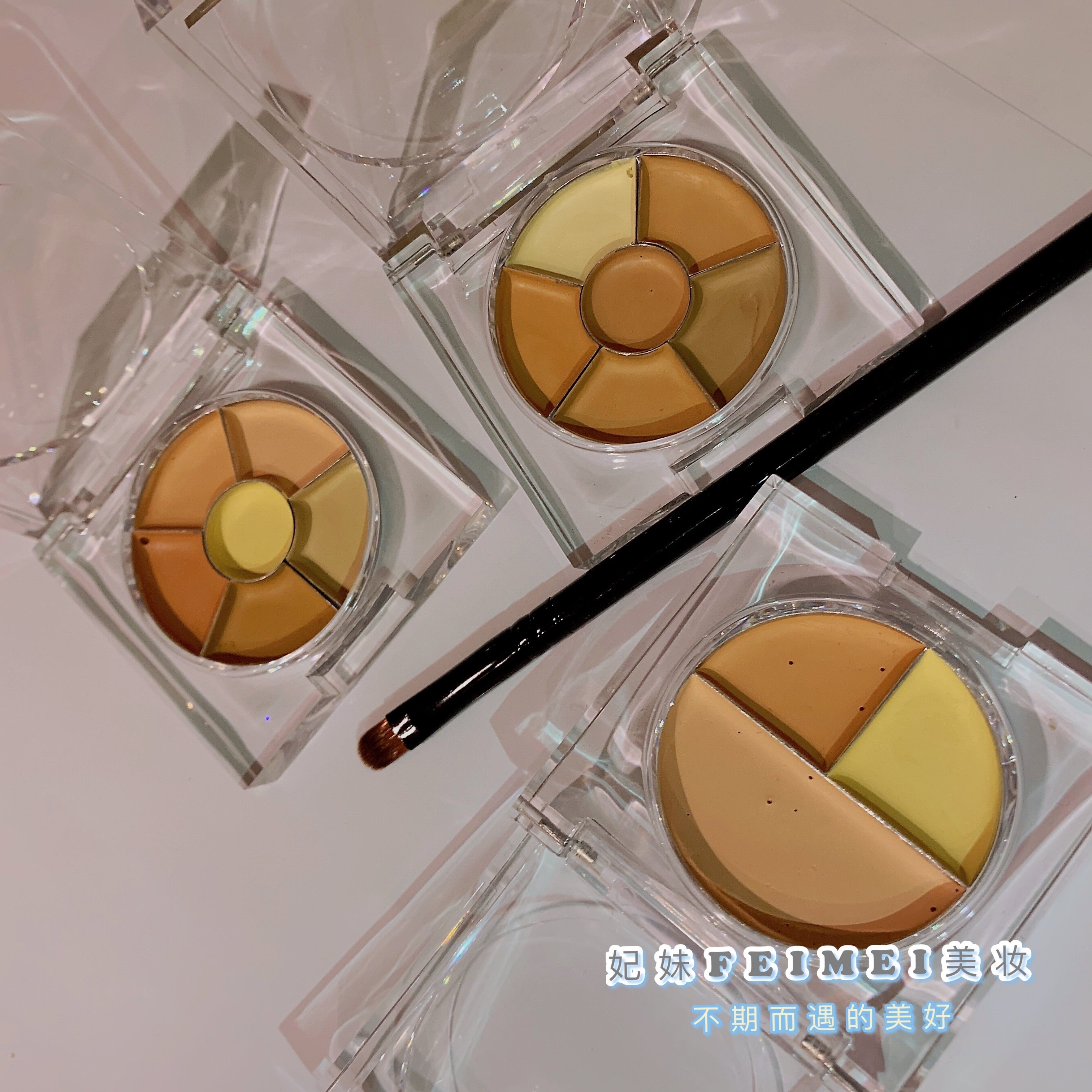 Flawless ceiling German opera Phantom color Six color Trial Package Packaged Pimple Mask Flawless Pan Cream