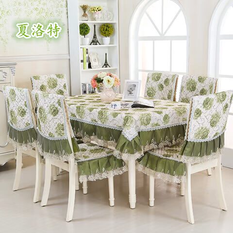 Ghế đặt khăn trải bàn tròn sân vườn vải khăn trải bàn đặt ghế ăn bọc ghế khăn trải bàn khăn trải bàn cà phê vải 13 miếng đặt khăn trải bàn hội nghị