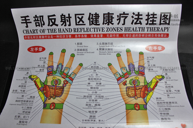 Hand Reflection Chart