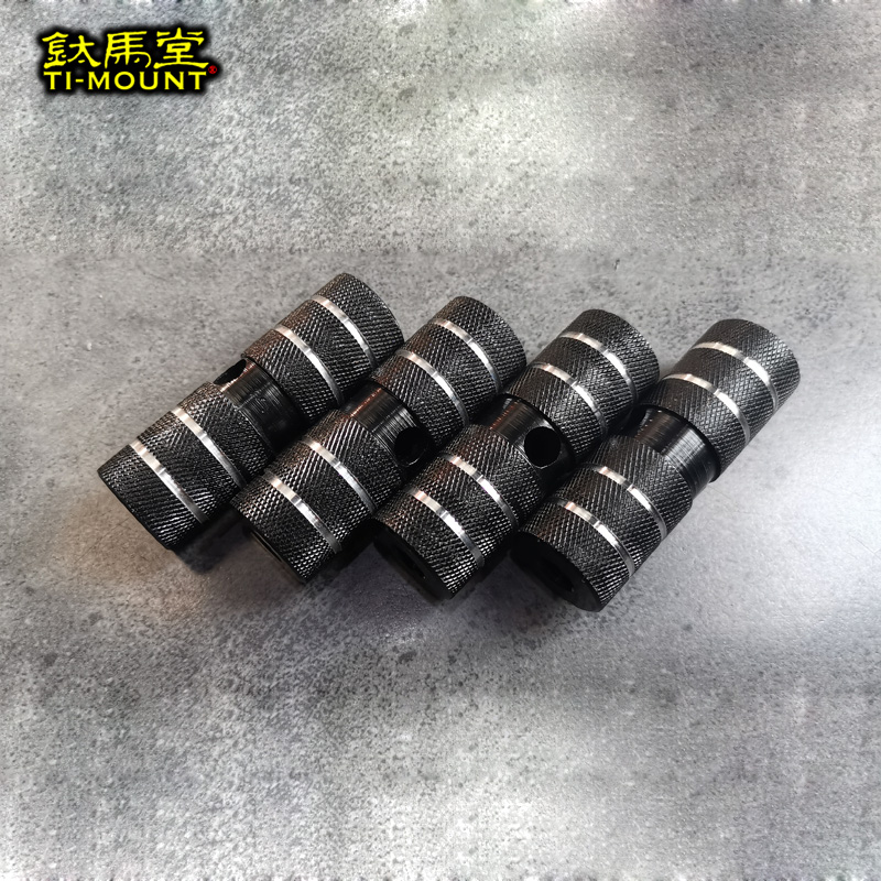 Single-use bicycle pedal rod bicycle rear wheel pedal rod aluminum alloy solid cylindrical baby-carrying special