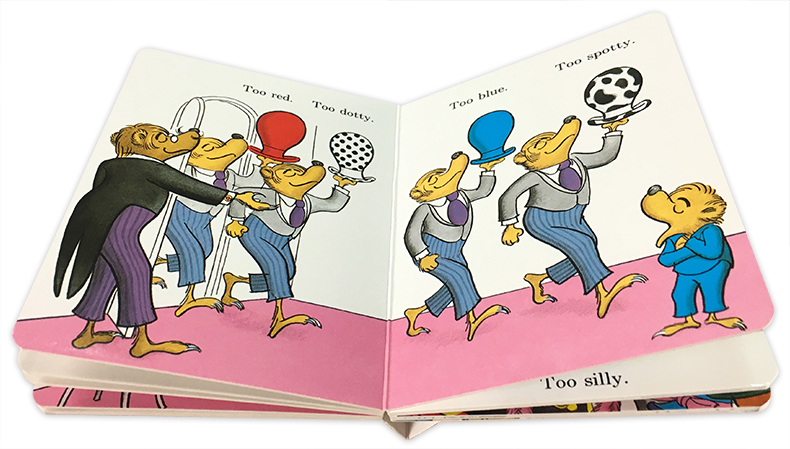 英文原版Berenstain Bears 貝貝熊INSIDE OUTSIDE UPSIDE DOWN/OLD HAT NEW HAT/HE BEAR, SHE