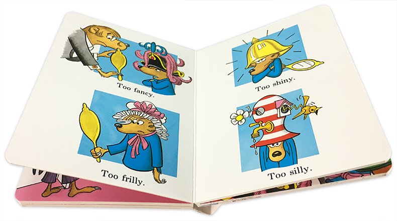 英文原版Berenstain Bears 貝貝熊INSIDE OUTSIDE UPSIDE DOWN/OLD HAT NEW HAT/HE BEAR, SHE