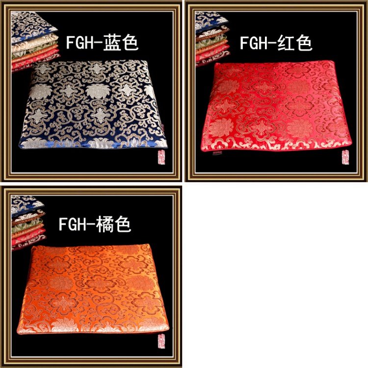 Trung Quốc đệm gỗ gụ ghế đệm gỗ rắn ghế ăn đệm quốc gia gió cổ điển vòng tròn ghế đệm gỗ gụ sofa đệm đệm ghế gỗ phòng khách