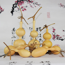 Live broadcast specializes in the eight-treasure gourd ant belly three pavilion hand-twisted palace Tianjin mouth play gourd craft pendant