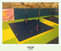 Hanjie Sports Happy Gymnastics Horizontal Bar Childrens Horizontal Bar Childrens Gymnastics Enlightenment Training Equipment with Protective Pad