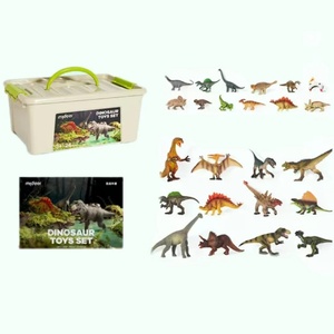 mideer弥鹿恐龙玩具男孩侏罗纪动物仿真模型软胶女孩儿童生日礼物