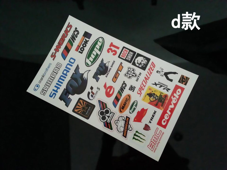 Autocollant pour vélo - Ref 2281040 Image 23