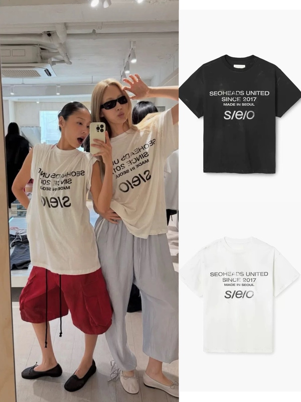 *Top Version* Korean Niche Itzy Style Seo New Oversized Printed Distressed Dirty T-Shirt Short Sleeve *Top Version* Korean Niche Itzy Style Seo New Oversized Printed Distressed Dirty T-Shirt Short Sleeve
