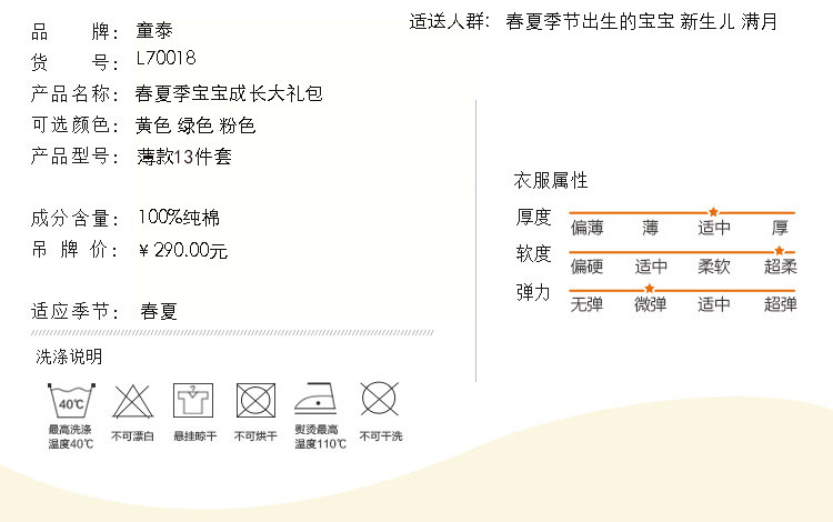 Coffret cadeau pour nouveau-né - vêtements - Ref 1977787 Image 8