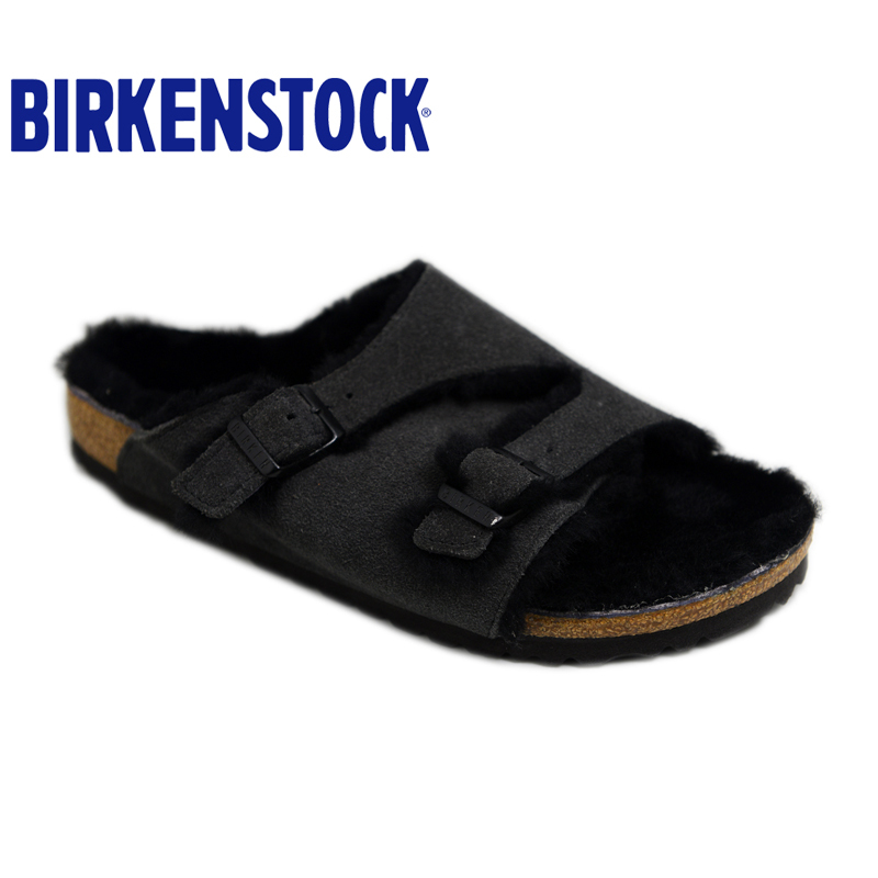Birkenstock Cork Insole Autumn and Winter Casual Slippers Zurich Cashmere Padded Cork Slippers Zurich Birkenstock Cork Insole Autumn and Winter Casual Slippers Zurich Cashmere Padded Cork Slippers Zurich