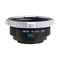 KIPON PL lens transfer Sony E Port FS5 7 body PL-S E 0 7X defocal brightening adapter ring