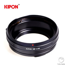 KIPON Hassu Hasselblad lens to turn Leica S2 in picture of the camera body HB-LS2 switching ring