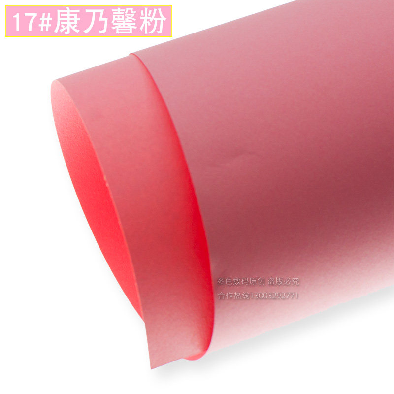 Xianli carnation powder Taobao clothing shoes hat studio wedding photo studio net red live photo solid color background paper
